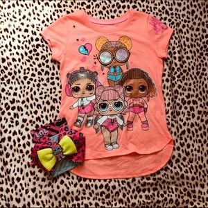 LOL Surprise top with hair accessory